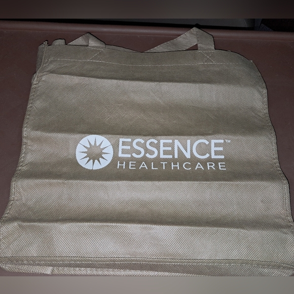 STUFF the Bag...REUSABLE TOTE BAG  beige VGUC - Picture 1 of 8